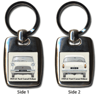 Ford Consul 204E Deluxe 1959-61 Keyring 5